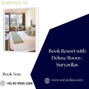 Book resort with deluxe room