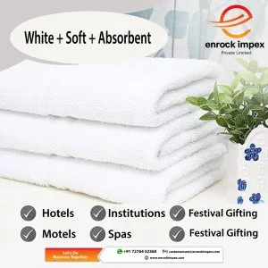 Top manufacturer and supplier of towels in india - enrock impex