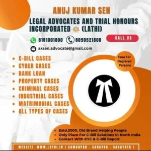 Legal and cibil consultant