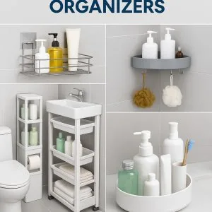 Best small bathroom organizers online in india | shop now