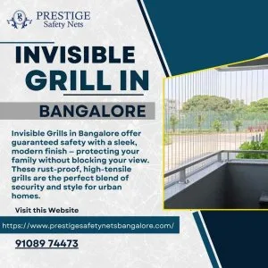 Upgrade your balcony safety with invisible grills in bangalore