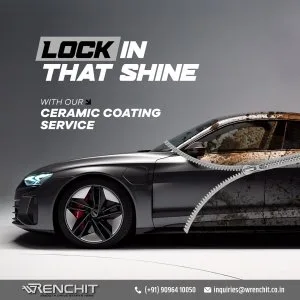 Get premium ceramic coating in pune with wrenchit
