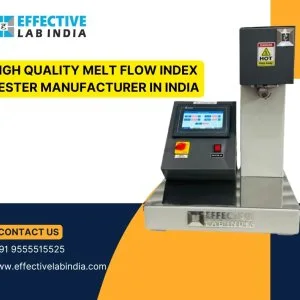 High quality melt flow index tester manufacturer in india