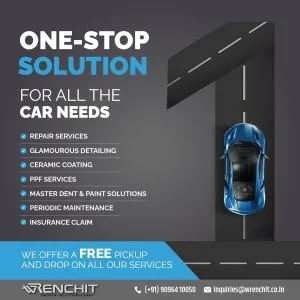 Luxury car care in pune made easy with wrenchit