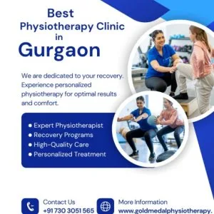 Best physiotherapy clinic in gurgaon - gold medal physiotherapy