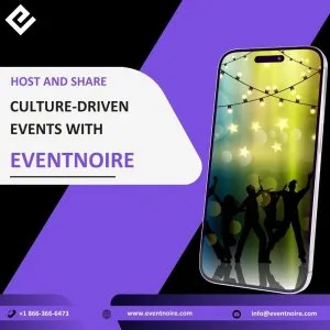 Host and share culture driven events with eventnoire