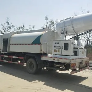 Hydraulic dust suppression system