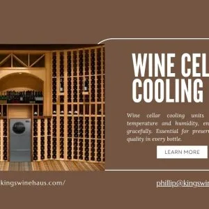 Premium wine cellar cooling units for perfect storage