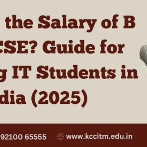 What is the salary of b tech cse? guide for aspiring students