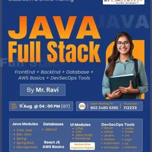 Top java full stack training institute in hyderabad