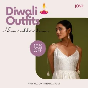 Unique diwali dress ideas 2025 for women by jovi india