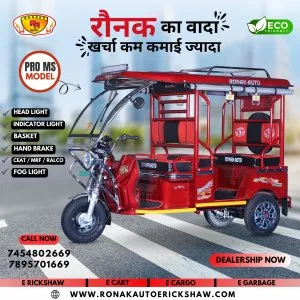 Electric auto rickshaw