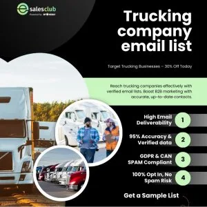 Target trucking businesses – 30% off today