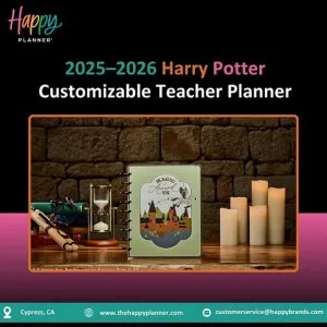 Harry potter classic daily planner 2025 for teachers