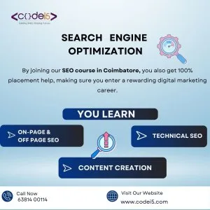 Top seo training institute in coimbatore