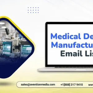 Medical device manufacturers email list