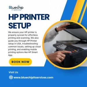 Hp printer setup in usa