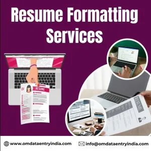 Outsource resume formatting services in india