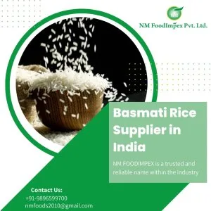 Basmati rice supplier in india