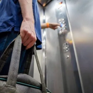 Resilient platform lift options for secure vertical entry