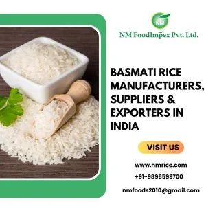 Basmati rice manufacturers, suppliers & exporters in india