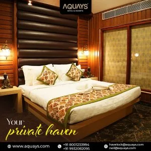 Luxury accommodation at havelock island only at aquays