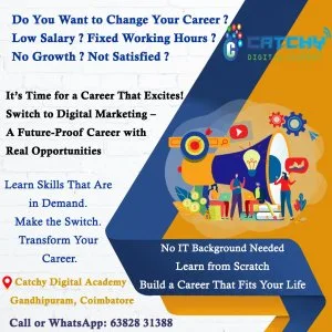 Digital marketing course with job assistance in Coimbatore