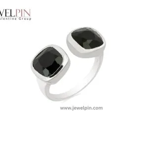 Buy wholesale silver big stone ring from jewelpin