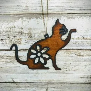 Handcrafted metal wall ornaments for stylish home and garden dec