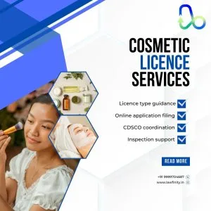 Easy online cosmetic licence in india | apply hassle-free
