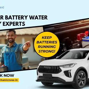 Get car battery water top up service fast