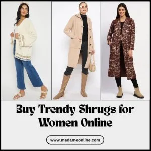 Buy trendy shrugs for women online