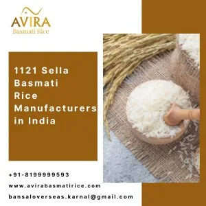 1121 sella basmati rice manufacturers in india