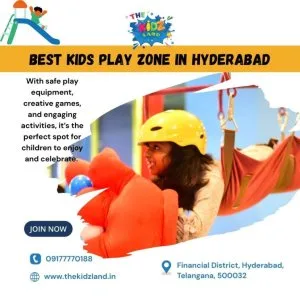 Best kids play zone in hyderabad | the kid land