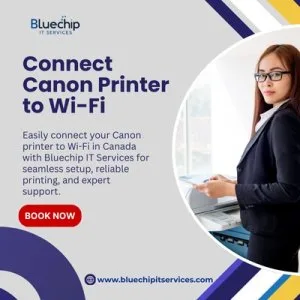 Connect canon printer to wi-fi in canada