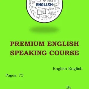 Premium english speaking course ebook