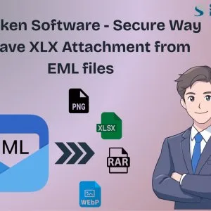 Softaken software - secure way to save xlx attachment from eml f