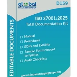 Iso 37001 documentation kit – global manager group
