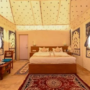 Luxury tent in jaisalmer