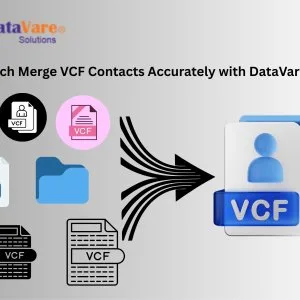 Batch merge vcf contacts accurately with datavare tool
