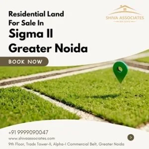Prime residential land for sale in sigma ii, greater noida