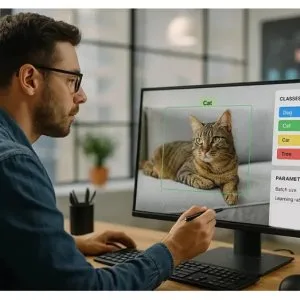 Human-in-the-loop services for ai model accuracy