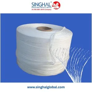 Pp fibrillated yarn for strong and durable industrial