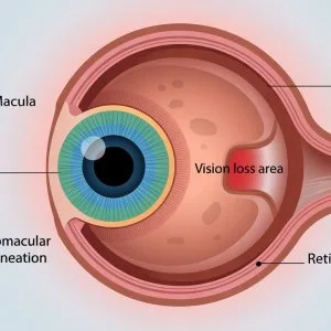 Heredomacular degeneration treatment