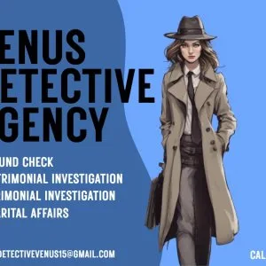 Private detective for background check investigation