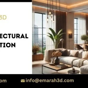 Realistic 3d architectural visualization india | emarah 3d