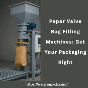 High-performance paper valve bag filling machine for industrial