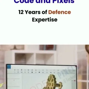 Code and pixels – trusted defence partner with 12+ years of exce