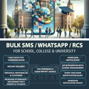 Bulk message service provider for education & business | powered