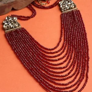 Elegant long necklaces for women – shop now at bijoux by priya